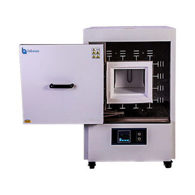 Polycrystalline Mullite Fiber Centimeter Temperature 1700 Degree Box Shaped Muffle Furnace For Lab R&amp;D