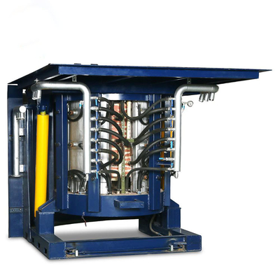 Factory Induction Furnaces 300 Kg Crucible Industrial Aluminum Melting Furnace