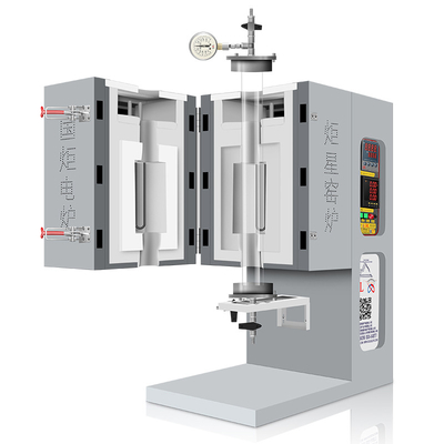 Laboratory Test Equipment 1200c High Temperature Laboratory Heating Vertical Type Tube Furnace With Quartz Tube