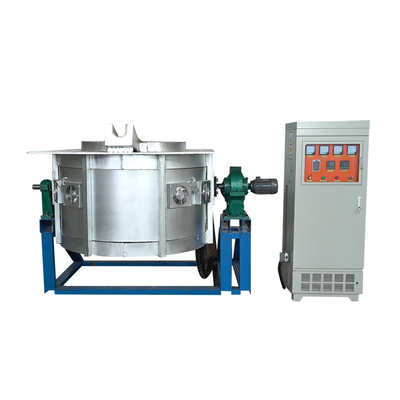 Luoyang Hongteng metal smelting furnace 1 ton smelting furnace 1 ton metal smelting furnace copper